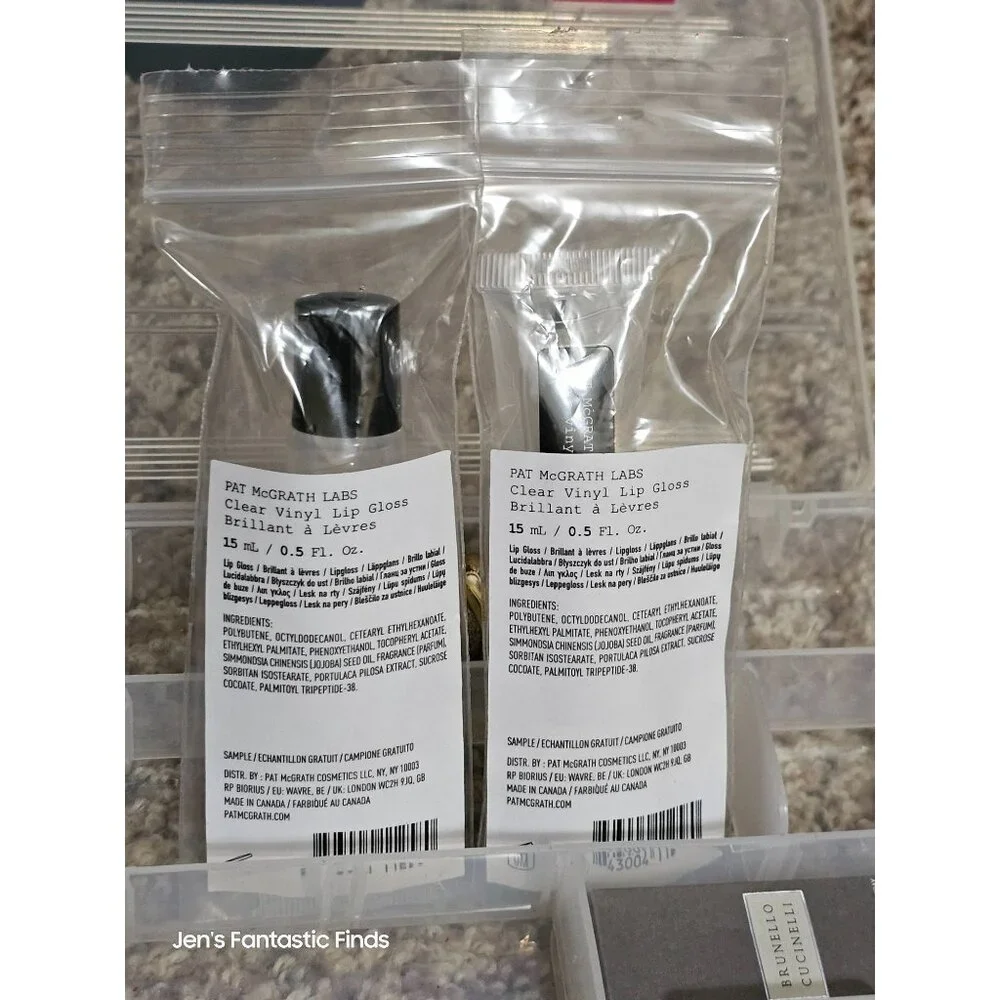 Pat McGrath Labs‎ Clear Vinyl Lip Gloss New